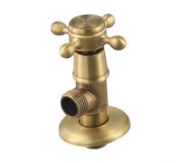 Válvula de Ángulo para latón 3/8 Pulgada Cierre Agua Válvula | Conexión 3/8 pulgada, rosca precisa, , sin adaptadores extra, flujo controlado
