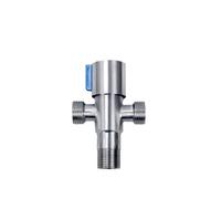 Válvula de ángulo Válvula de llenado Doble propósito Una entrada Dos salidas Accesorios de baño Grifos(3-way angle valve-2)