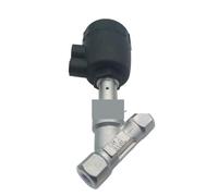 Válvula de asiento angular DN15 1/2" de acero inoxidable 304