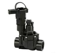 Válvula de aspersor en línea CP100, válvula de control de riego de 1 pulgada con tornillo de purga manual, válvula de aspersor automática resistente compatible con sistemas de temporizador para