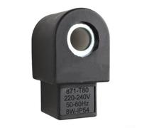 Válvula de bobina solenoide 220-240V para bomba de quemador de caldera T80 AS-AP-AL-ALE-AR-AT-AUV IP54 9.2mm Orificio Sistema de calefacción de repuesto
