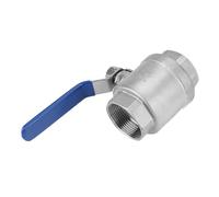 Válvula de bola 1-1/2 Puerto completo Acero inoxidable 304 Rosca hembra dos piezas 1-1/2" DN40 1000 WOG