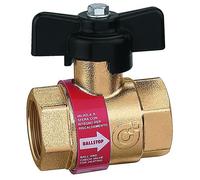327400 1/2"BALLSTOP - Válvula de bola con válvula de retención incorporada CALEFFI