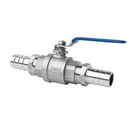 válvula de bola, 1 Uds 8mm 10mm 12mm 13mm 14mm 15mm 16mm 19mm 20mm 25mm OD espiga for manguera 304 válvula de bola de drenaje bidireccional de acero inoxidable for agua(DN15,12MM)