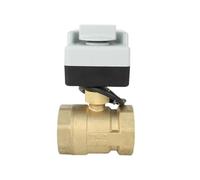 Válvula de bola bidireccional eléctrica, con función manual, for cortar el interruptor del calentador agua(DN40)