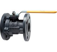 Válvula de bola con brida de hierro fundido de 2 vías para gas DN 125 PN 16