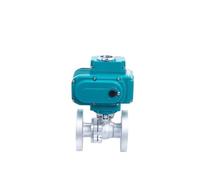 Válvula de bola con brida eléctrica Q941F(Q941F-PN16-DN100)