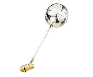 Válvula de bola con flotador, Tamaños múltiples de cobre amarillo del control llano tanque agua la vávula bola flotador(DN25)