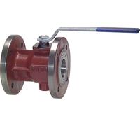 Válvula de bola de 2 vías con bridas de hierro fundido DN 80 PN 16