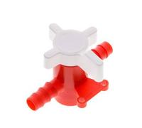 Válvula de bola de 2 vías de PE 10 mm de barbas de manguera