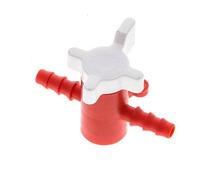 Válvula de bola de 2 vías de PE Barras de manguera de 1/4'' (6 mm)