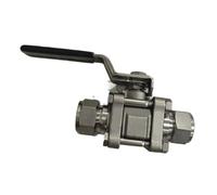 Válvula de bola de 3 piezas SS-63TS12 3/4 pulg. for ingeniería mecánica