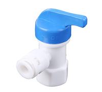 Válvula de bola de ángulo del tanque 1/4" tubo para el purificador del sistema del filtro de la ósmosis reversa del RO