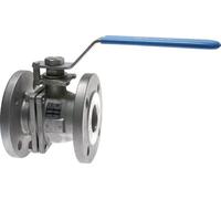 Válvula de bola de brida de 2 vías de acero inoxidable 1.4408 DN 200 PN 16