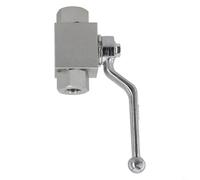 Válvula de bola de cierre hidráulico para un control de flujo eficiente, diseño compacto para un funcionamiento fiable en industrias (1/4)