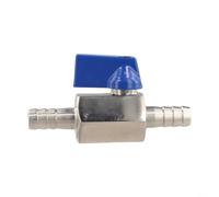 Válvula de bola de doble pagoda de acero inoxidable 304 con accionamiento hidráulico, diseñada para un funcionamiento a prueba de fugas en sistemas de tuberías de agua y mangueras bajo presión (10 mm)