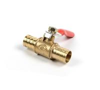 Válvula de bola de latón 12 mm Válvula de cierre de manguera de púas Conector de grifo para agua y gas (1 unidad)