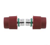 Válvula de bola de puerto de carga de CA para sistema de aire acondicionado de lado alto, paquete de 2 compatibles con MT0105 59946 800-955 para vehículos estadounidenses y vehículos