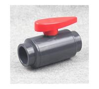 Válvula de bola de PVC: conector de control de agua duradero for riego de jardines y tratamiento de agua(ID75mm)