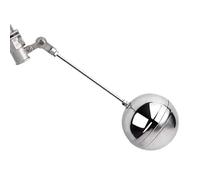 Válvula de bola flotante ajustable de acero inoxidable de 1/2 pulgada - Controlador de nivel de agua for tanques y torres