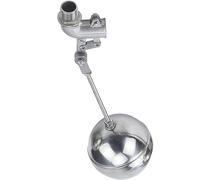 Válvula de bola flotante con codo de 90 grados de acero inoxidable 304 - Control de flujo ajustable - 1/2 pulgada, 3/4 pulgada y más(3/4inch)