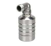 Válvula de bola flotante de acero inoxidable 304 de 1/2 pulgada Válvulas de cierre automáticas de la válvula de control de nivel de agua, for accesorios de tanques de agua, 1 unidad