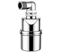 Válvula de bola flotante de acero inoxidable 304 para detección de nivel y parada de flujo en tanques de almacenamiento de agua presurizada y torres elevadas (1/2 pulgada)