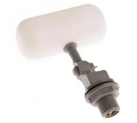 Válvula de bola flotante de plástico ajustable de 12 pulgadas para uso en torres de enfriamiento, energía solar y contenedores de agua industriales con control de flujo estable