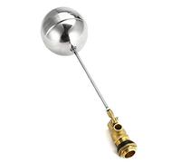 Válvula de bola flotante, kit válvula for tanque agua fría y caliente, nivel líquido, flotador metal, inodoro, alta presión acero inoxidable(DN20)