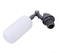 Válvula de bola flotante portátil de 1/2 pulgada DN15 para cuerpo de llenado automático de agua con flotador de polietileno, pieza de repuesto de cierre para cisterna de tanque