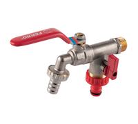 VÁLVULA DE BOLA GIRATORIA CON DOS CONEXIONES 3/4", 1/2" KCD1