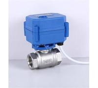 Válvula de bola motorizada acero inoxidable DN15 1/2" 1 pulgada, válvulas eléctricas DC5V 12V 24V AC220V CR01 CR02 CR03 CR04 CR05(DC12V CR03)