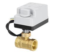 Válvula de Bola Motorizada, DN20 DC12V ~ 24 V LALTRO 2 Válvula Eléctrica Válvula de Bolas de 2 Válvulas Manual de Bola Motorizada 2 Vías Normalmente Cerradas Automáticas