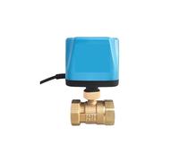Válvula De Bola Motorizada Inteligente WiFi Temporización Agua Interruptor Eléctrica Vida ConservacióN Del Agua(3/4")
