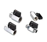 Válvula de bola pequeña neumática 1/8 "1/4" 3/8 "1/2" G rosca recta NPT macho a hembra compresor de aire agua Gas aceite apagado(Female to Female 01,Type - G)