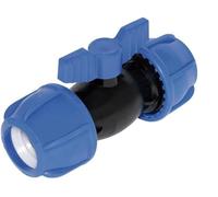 VÁLVULA DE BOLA PP PN16 25 X 25 VENTA UNITARIA