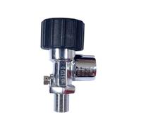 Válvula de cabeza G5/8, cilindro gas fibra carbono, válvula respirador aire tamaño grande a pequeño, junta inflado integrada M18 * 1,5(4)