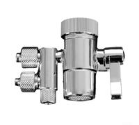 Válvula de cambio de grifo para m22 3/8 pulgadas caño latón grifo | Para rosca interior M22, salida de 3/8 pulgadas, conduce agua a filtros, diseño robusto, fácil de usar