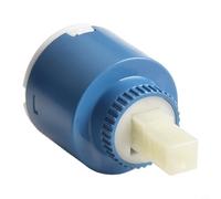 Válvula de cartucho de cerámica de repuesto de grifo de una sola palanca de 35 mm y 40 mm para grifos de lavabo y cocina, compatible con tipos de salida normales y elevados y rotación de 180 grados