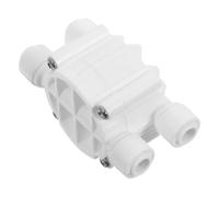 Válvula de Cierre Automático de Cuatro Vías 1/4 Pulgadas Rápida | Sistemas, Sellado Preciso, Reemplazo Blanco, Reduce Complejidad, Conexión Original