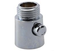 Válvula de cierre de cabezal de ducha ABS con control de pausa de agua de un solo toque, válvula de parada limitadora de flujo plateada para duchas de mano de baño