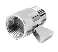 Válvula de Cierre de Ducha G1/2 Control de Flujo de Agua Latón Pulido con Manija de Palanca Tipo de Botón Universal Baño para Brazo y Manguera o Rociador de bidé Mano Hogar