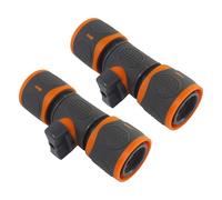Válvula de cierre de manguera Mimoqk | Válvula de manguera de agua de parada - Splitter conector de para agricultores jardineros interiores de riego al aire libre jardín