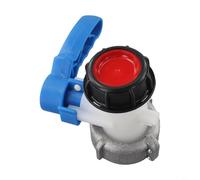 Válvula de cierre del tanque de agua 75m m para el adaptador de IBC diseñado para la dispensación líquida confiable