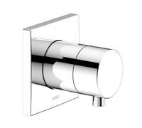 Válvula de cierre empotrada KEUCO IXMO para 1 consumidor con maneta Comfort, roseta cuadrada, 59541011002, Color: Cromado