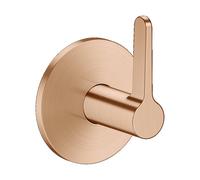 Válvula de cierre empotrado AXOR One de hansgrohe, con maneta de palanca, 48772310, Color: Oro rojo cepillado