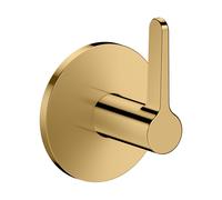 Válvula de cierre empotrado AXOR One de hansgrohe, con maneta de palanca, 48772990, Color: Óptica Oro Pulido