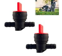 Válvula de Cierre en Línea, Válvula de Corte de Combustible, Grifo de Gasolina Universal en Línea, VáLvula De Cierre Reemplazo de LíNea, 8 mm para Moto, Quad, Scooter, Escardador etc. 2 PCS