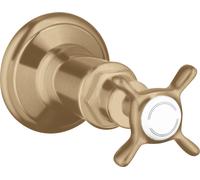 Válvula de cierre enrasada hansgrohe AXOR Montreux, 16871140, Color: Bronce cepillado