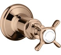 Válvula de cierre enrasada hansgrohe AXOR Montreux, 16871300, Color: Oro rojo pulido